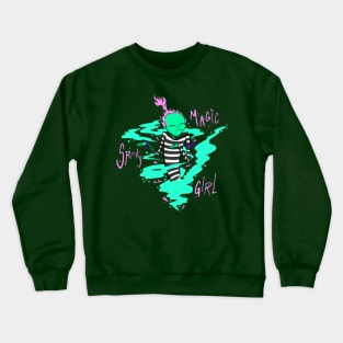 Magic spooky girl Crewneck Sweatshirt